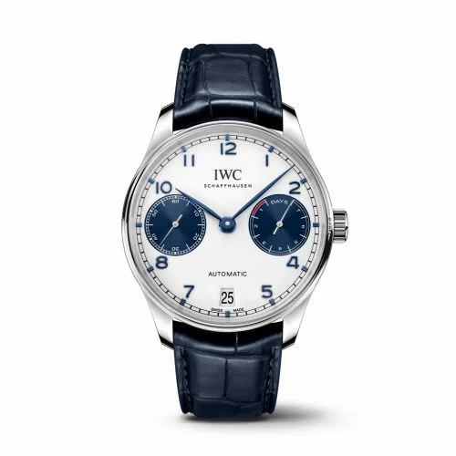 IWC Portugieser Automatic 5007 Stainless Steel / Silver - Blue IW5007-15 (IW500715)